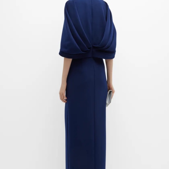 Theia
Brigitta Capelet Beaded Gown - Picture 4 of 8